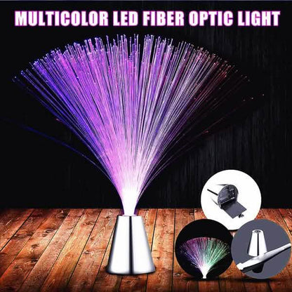 Multicolor LED Fiber Optic Light Lamp DailySale