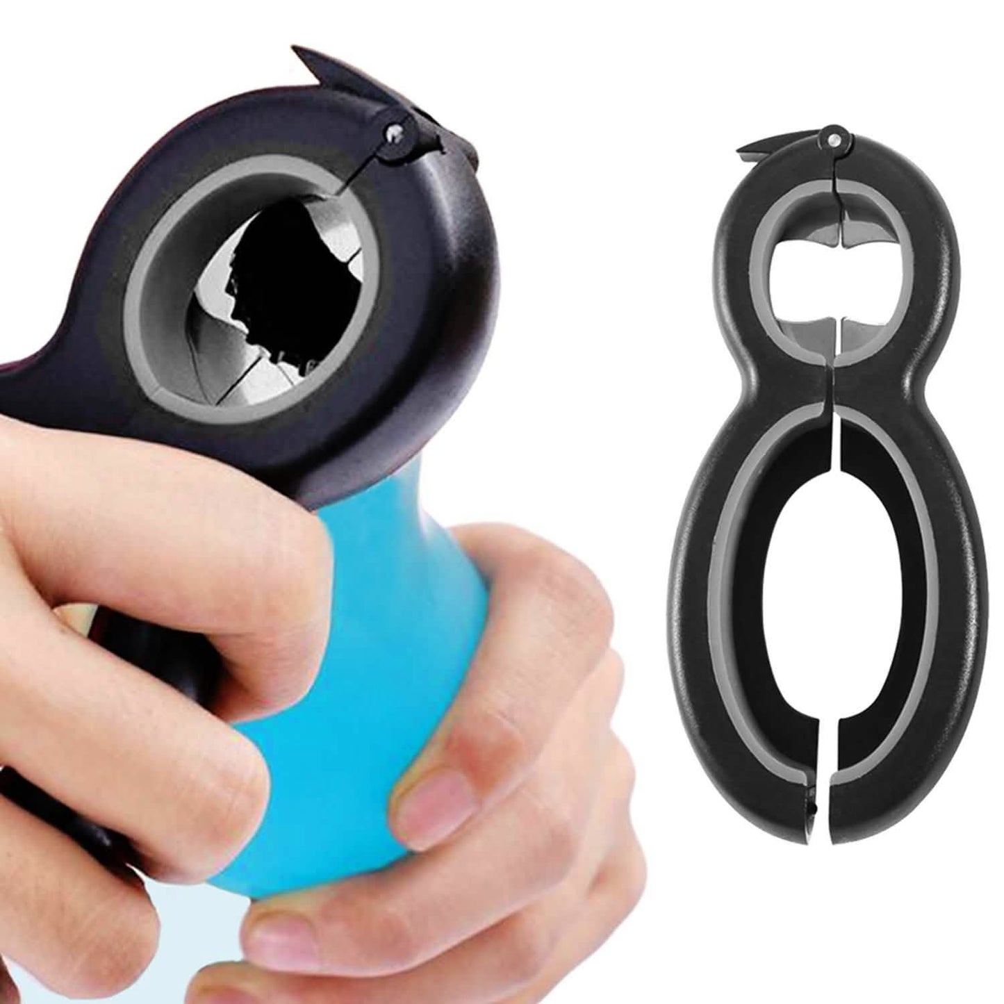 Multifunctional 6-In-1 Can Jar Opener Tool And Adjustable Bottle Opener DailySale