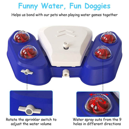 Multifunctional Automatic Pet Water Dispenser Outdoor Step-on Activated Sprinkler DailySale