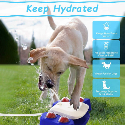 Multifunctional Automatic Pet Water Dispenser Outdoor Step-on Activated Sprinkler DailySale