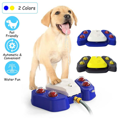 Multifunctional Automatic Pet Water Dispenser Outdoor Step-on Activated Sprinkler DailySale