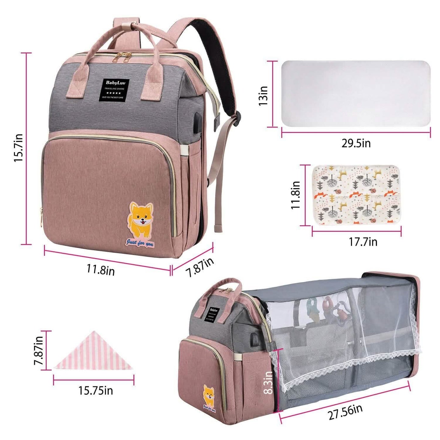 Multifunctional Diaper Bag Backpack DailySale