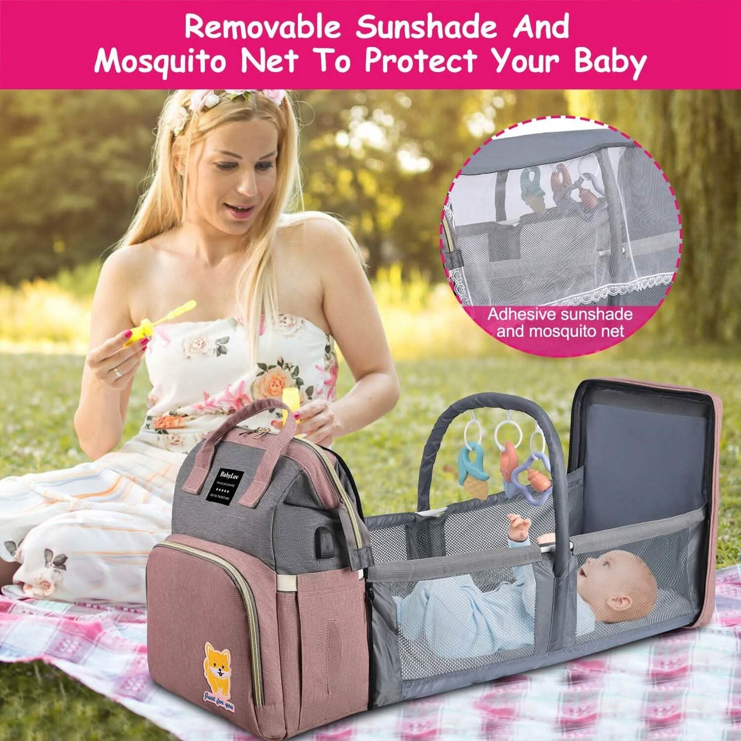 Multifunctional Diaper Bag Backpack DailySale