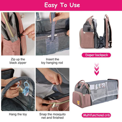Multifunctional Diaper Bag Backpack DailySale