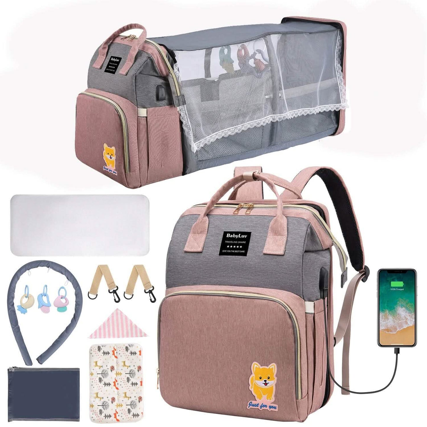 Multifunctional Diaper Bag Backpack DailySale