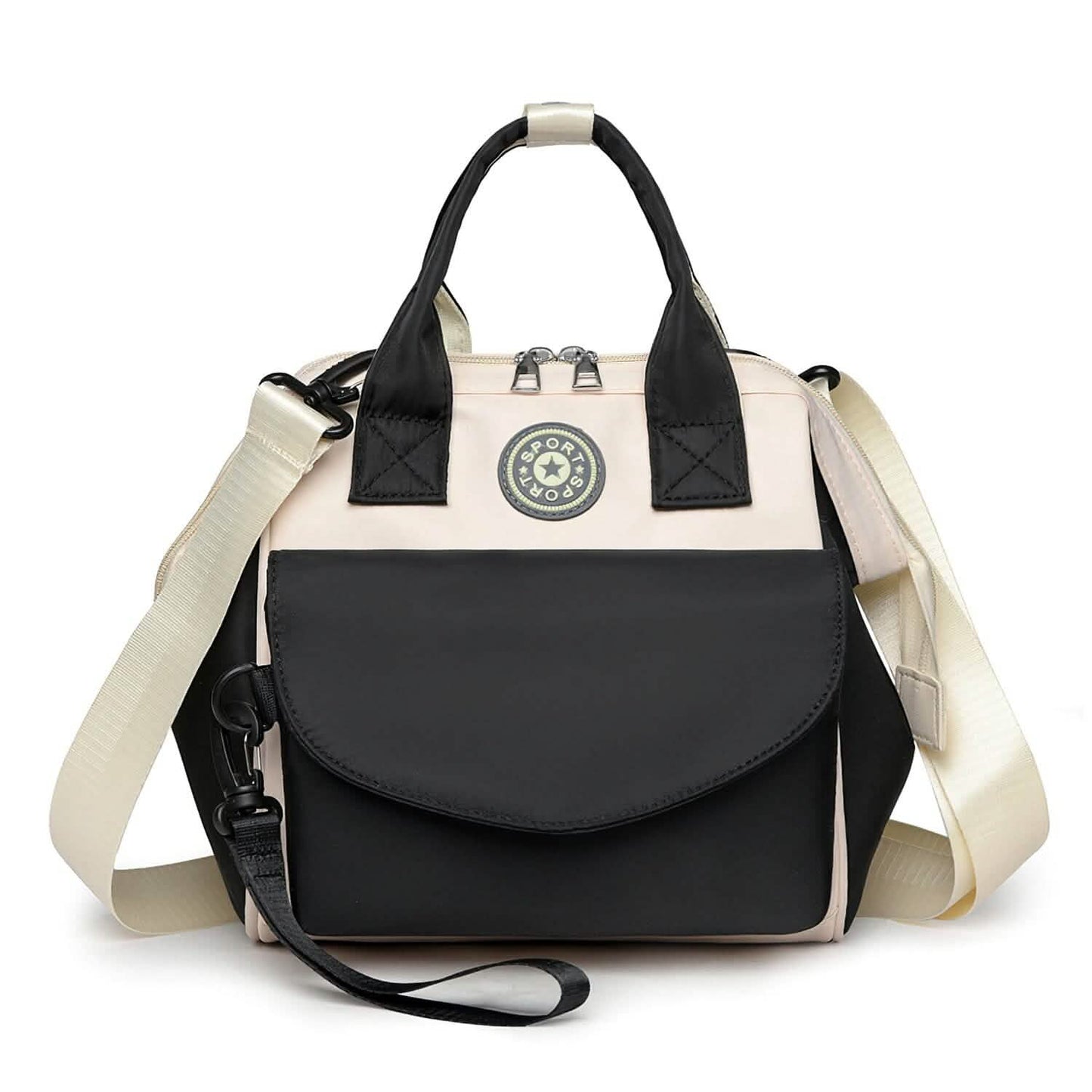 Multifunctional Diaper Changing Bag with 2 Insulated Pockets Commute Bag DailySale