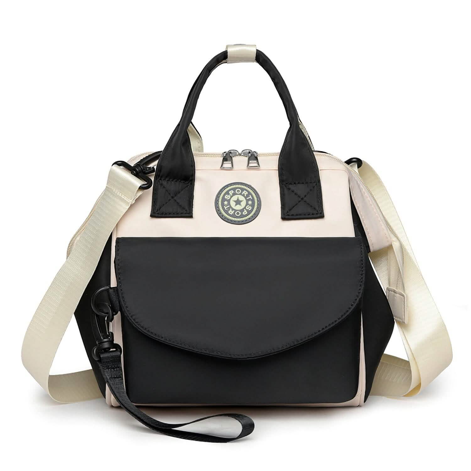 Multifunctional Diaper Changing Bag with 2 Insulated Pockets Commute Bag DailySale