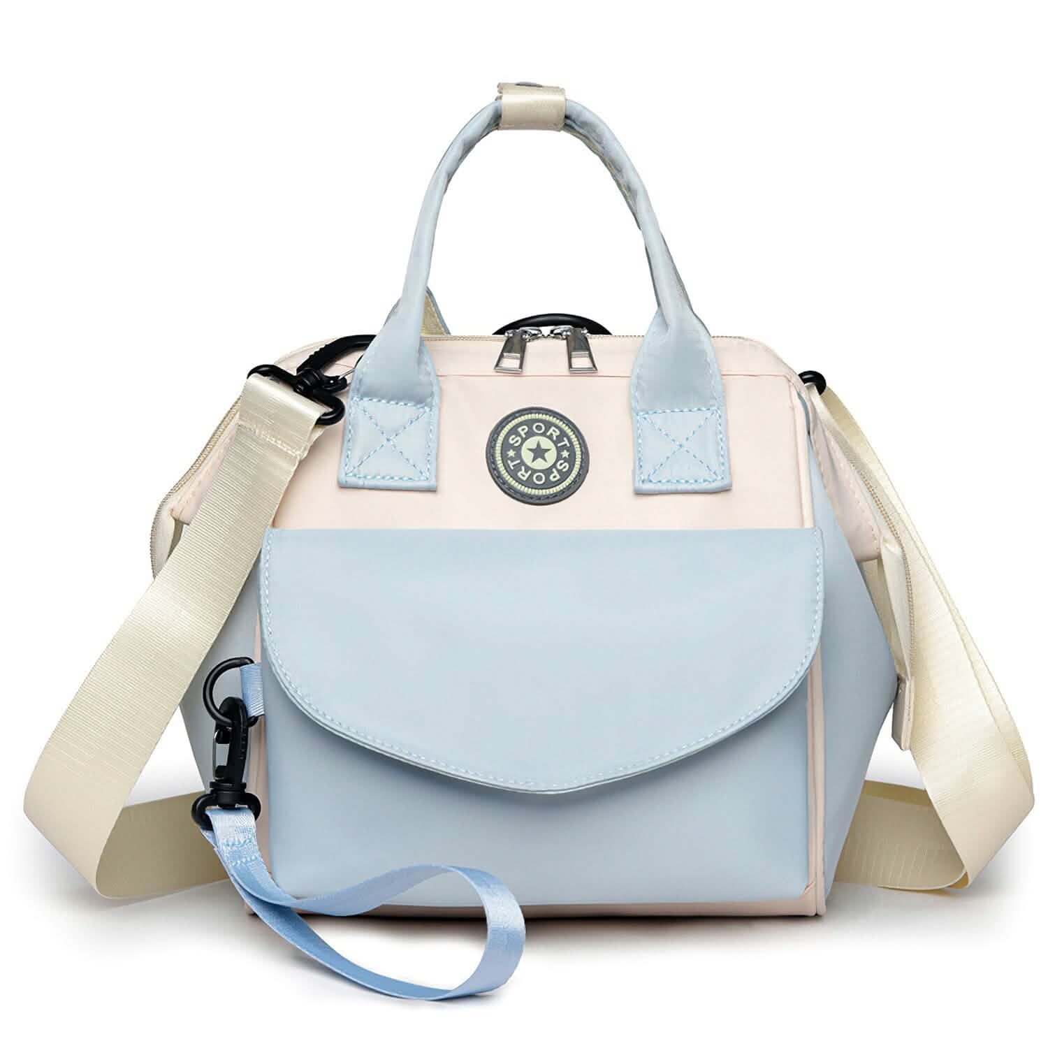 Multifunctional Diaper Changing Bag with 2 Insulated Pockets Commute Bag DailySale