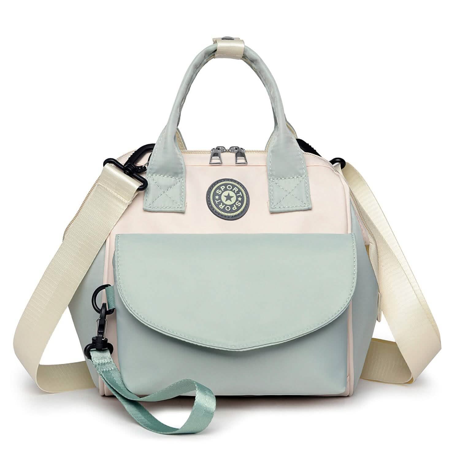 Multifunctional Diaper Changing Bag with 2 Insulated Pockets Commute Bag DailySale