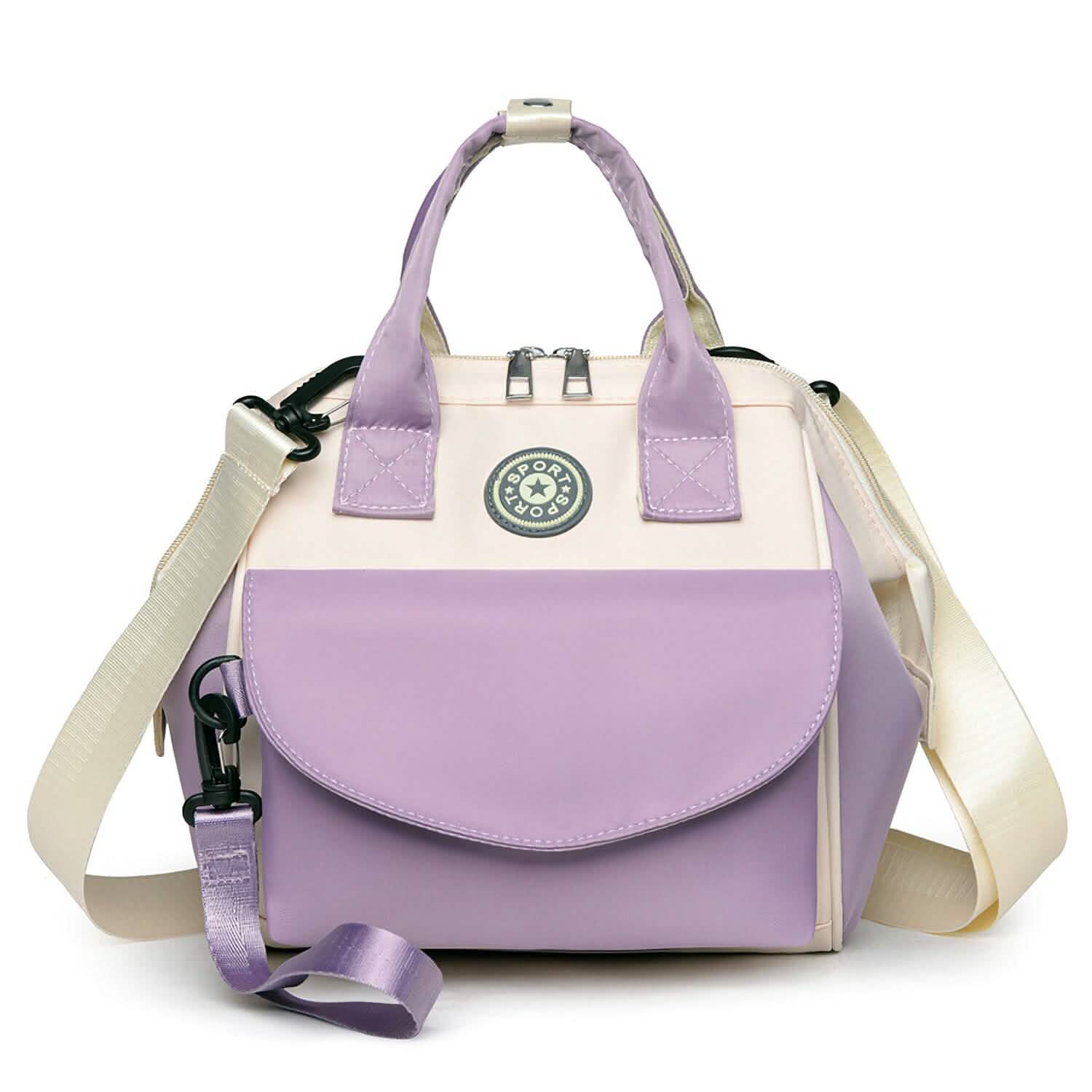 Multifunctional Diaper Changing Bag with 2 Insulated Pockets Commute Bag DailySale