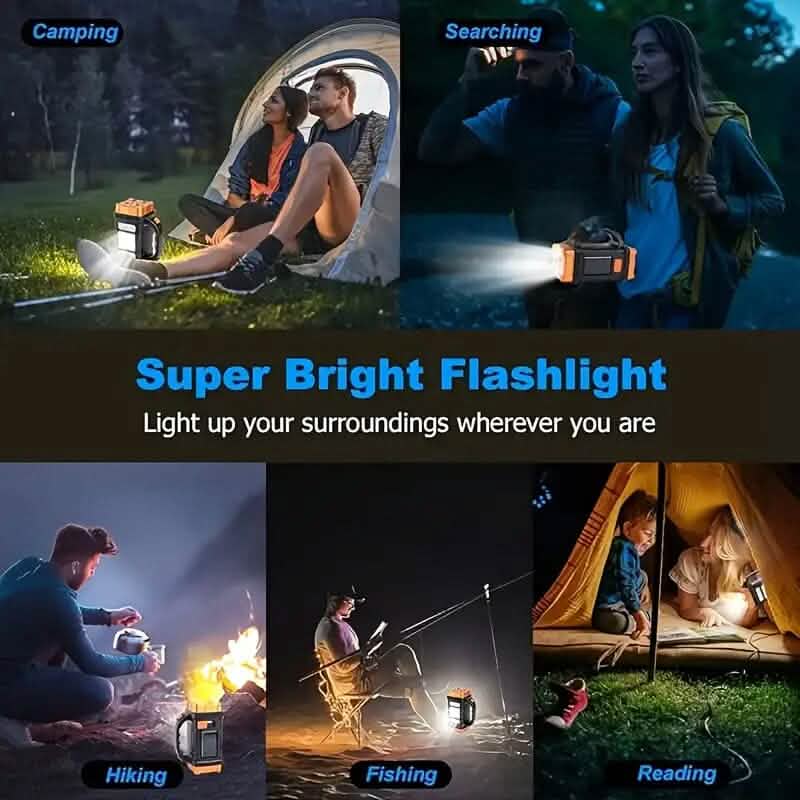 Multifunctional LED Solar Camping Light DailySale