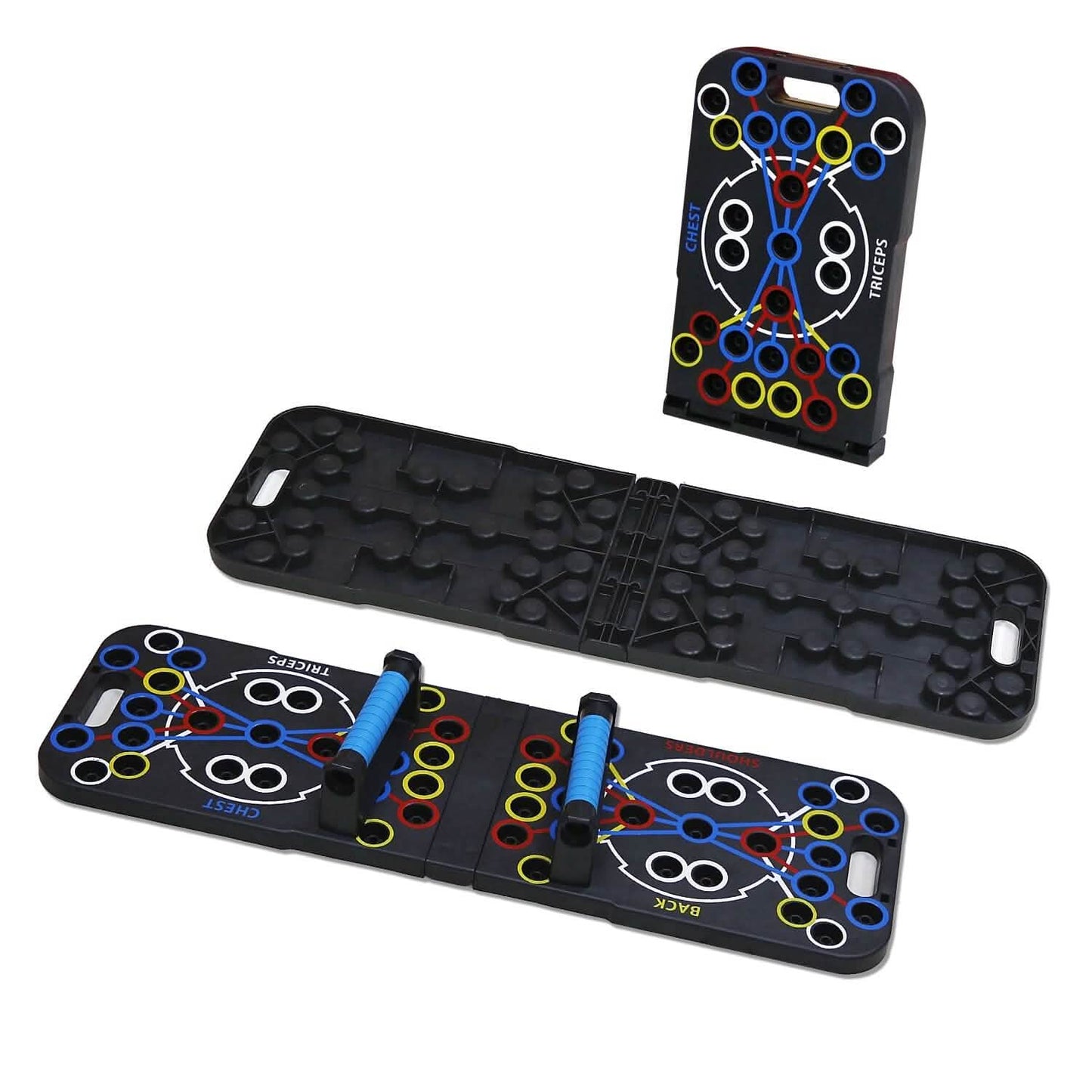 Multifunctional Push Up Board Home Strength Training Equipment with 15 Fitness Accessories DailySale