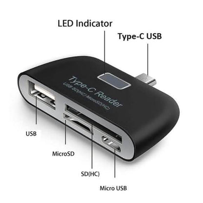 Multifunctional Smart 4-in-1 Laptop PC Durable Phone TF Micro SD DailySale