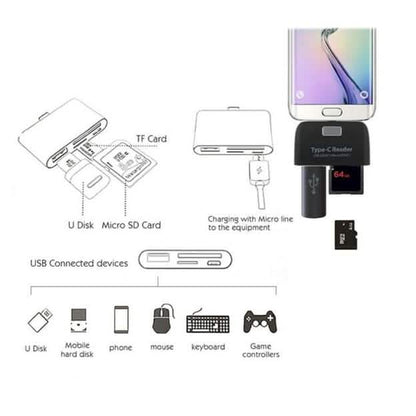 Multifunctional Smart 4-in-1 Laptop PC Durable Phone TF Micro SD DailySale