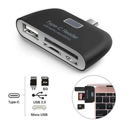 Multifunctional Smart 4-in-1 Laptop PC Durable Phone TF Micro SD DailySale