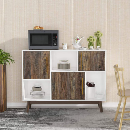 Multifunctional Storage Cabinet Modern Buffet or Kitchen Sideboard DailySale