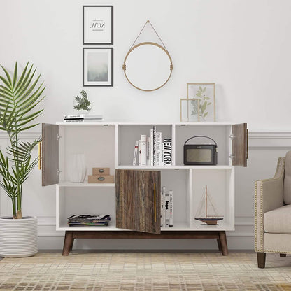 Multifunctional Storage Cabinet Modern Buffet or Kitchen Sideboard DailySale