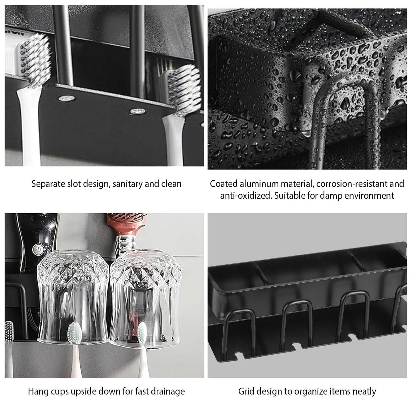 Multifunctional Toothbrush Holder Rack Organizer DailySale