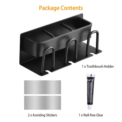 Multifunctional Toothbrush Holder Rack Organizer DailySale