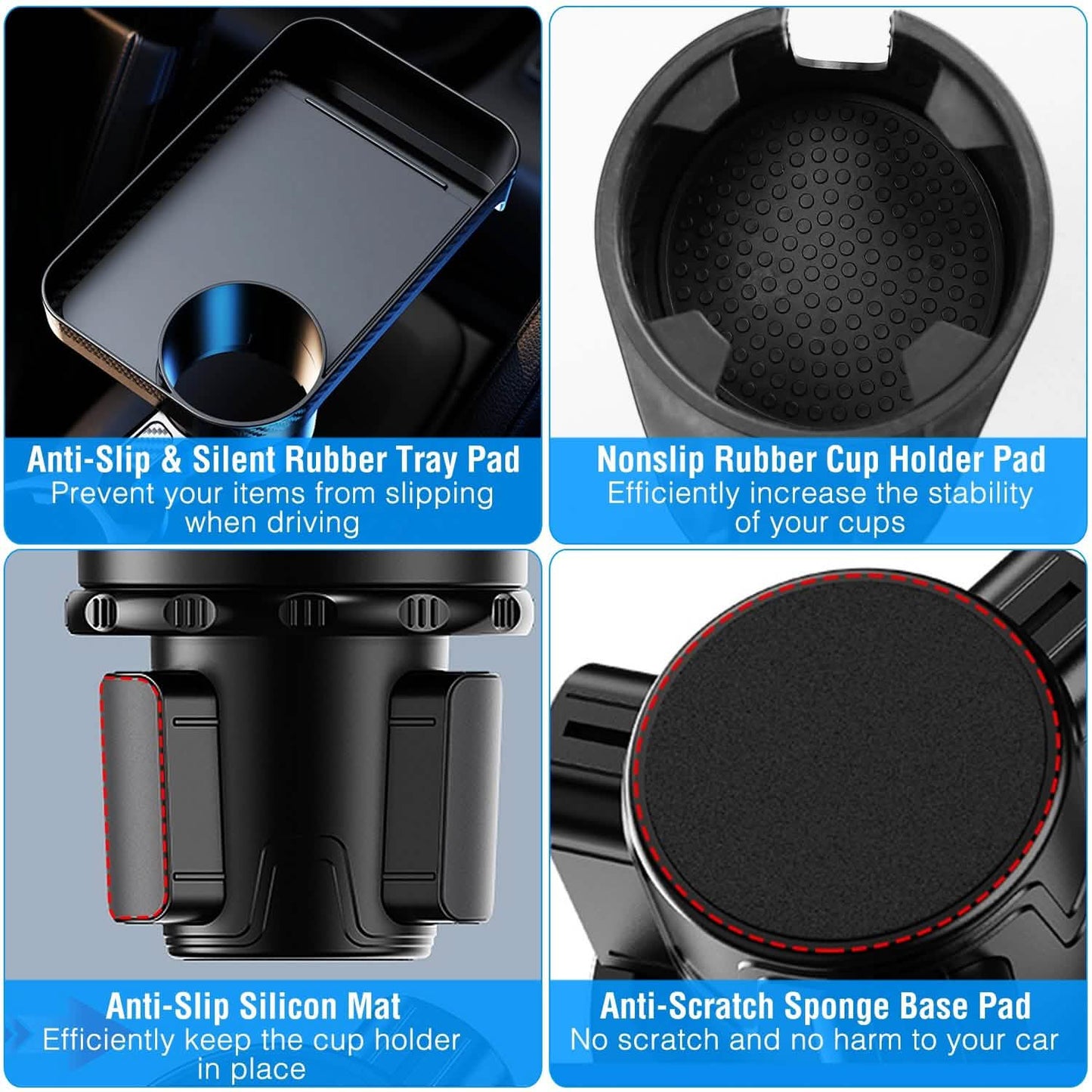 Multifunctional Water Cup Mount Stand with Detachable Tray DailySale