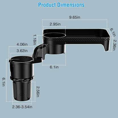 Multifunctional Water Cup Mount Stand with Detachable Tray DailySale