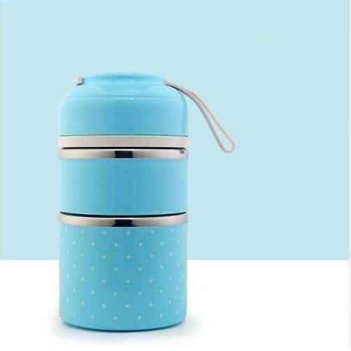 Multilayer Cute Thermal Lunch Box Stainless Steel Food Container DailySale