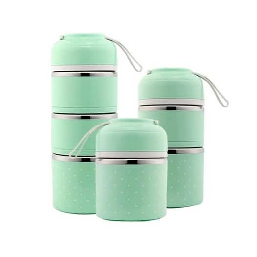 Multilayer Cute Thermal Lunch Box Stainless Steel Food Container DailySale