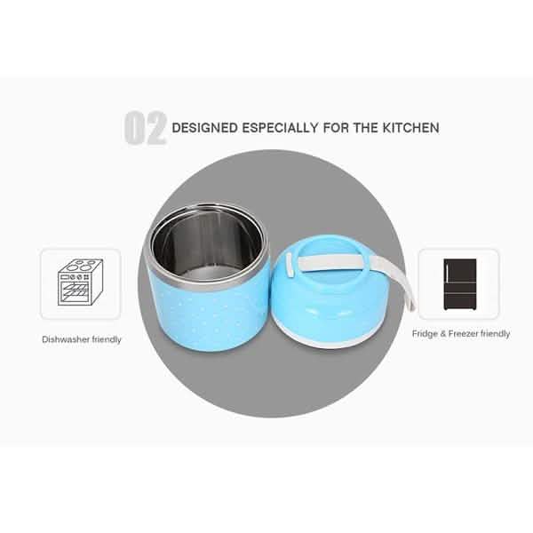 Multilayer Cute Thermal Lunch Box Stainless Steel Food Container DailySale