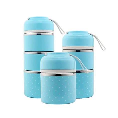 Multilayer Cute Thermal Lunch Box Stainless Steel Food Container DailySale