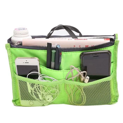 Multiple Pockets Cosmetic/Purse Organizer Bag DailySale