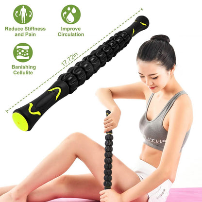 Muscle Roller Massage Stick Body Physical Therapy DailySale