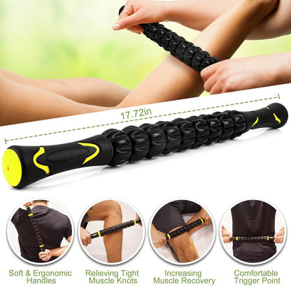 Muscle Roller Massage Stick Body Physical Therapy DailySale