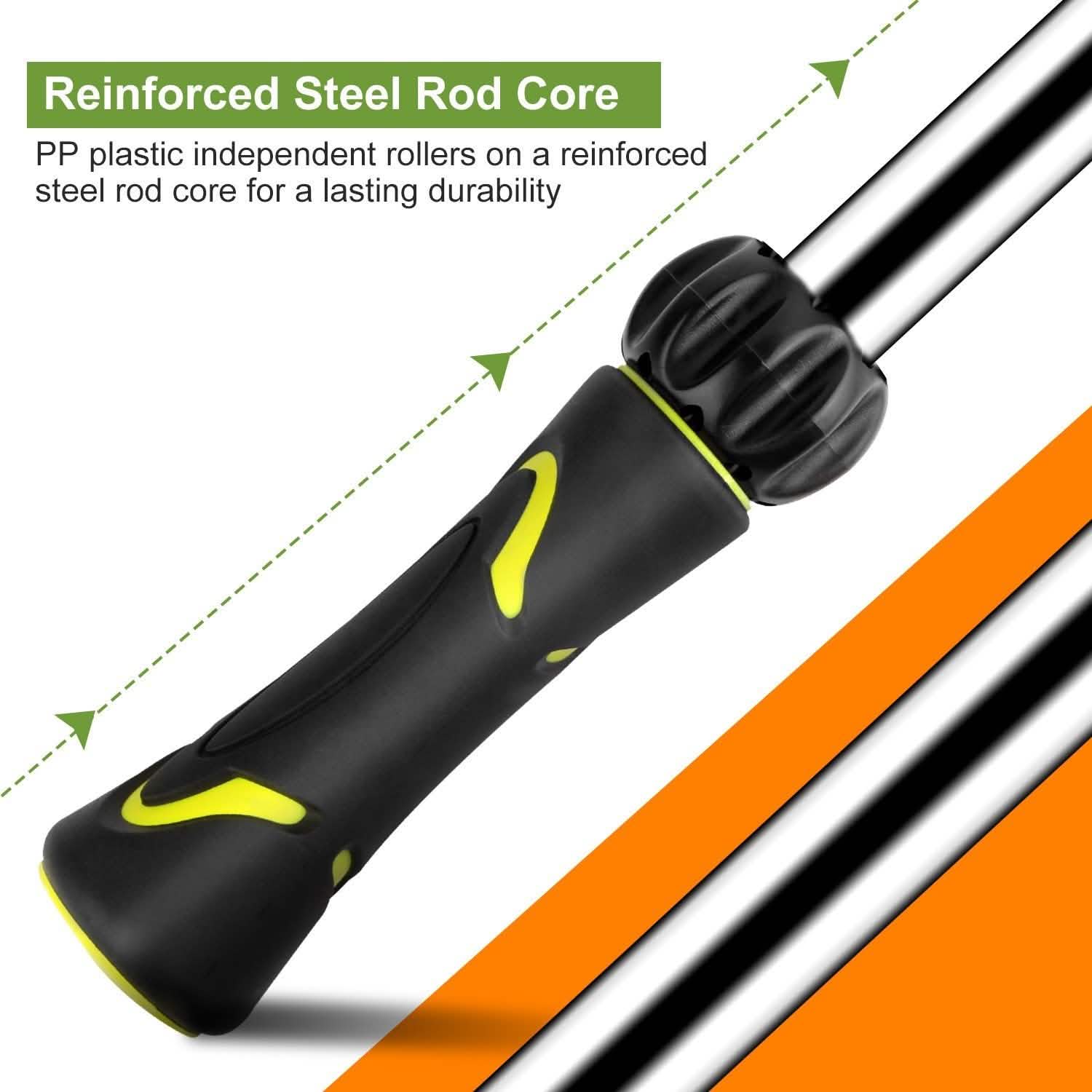 Muscle Roller Massage Stick Body Physical Therapy DailySale
