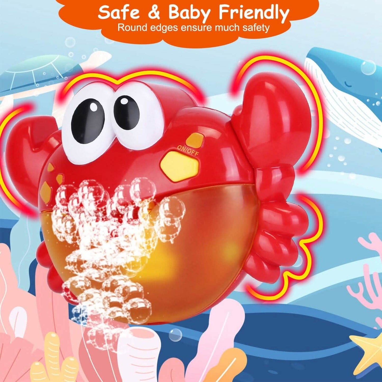 Musical Bubble Bath Maker for Bathtubs Toddler Bubble Machine DailySale