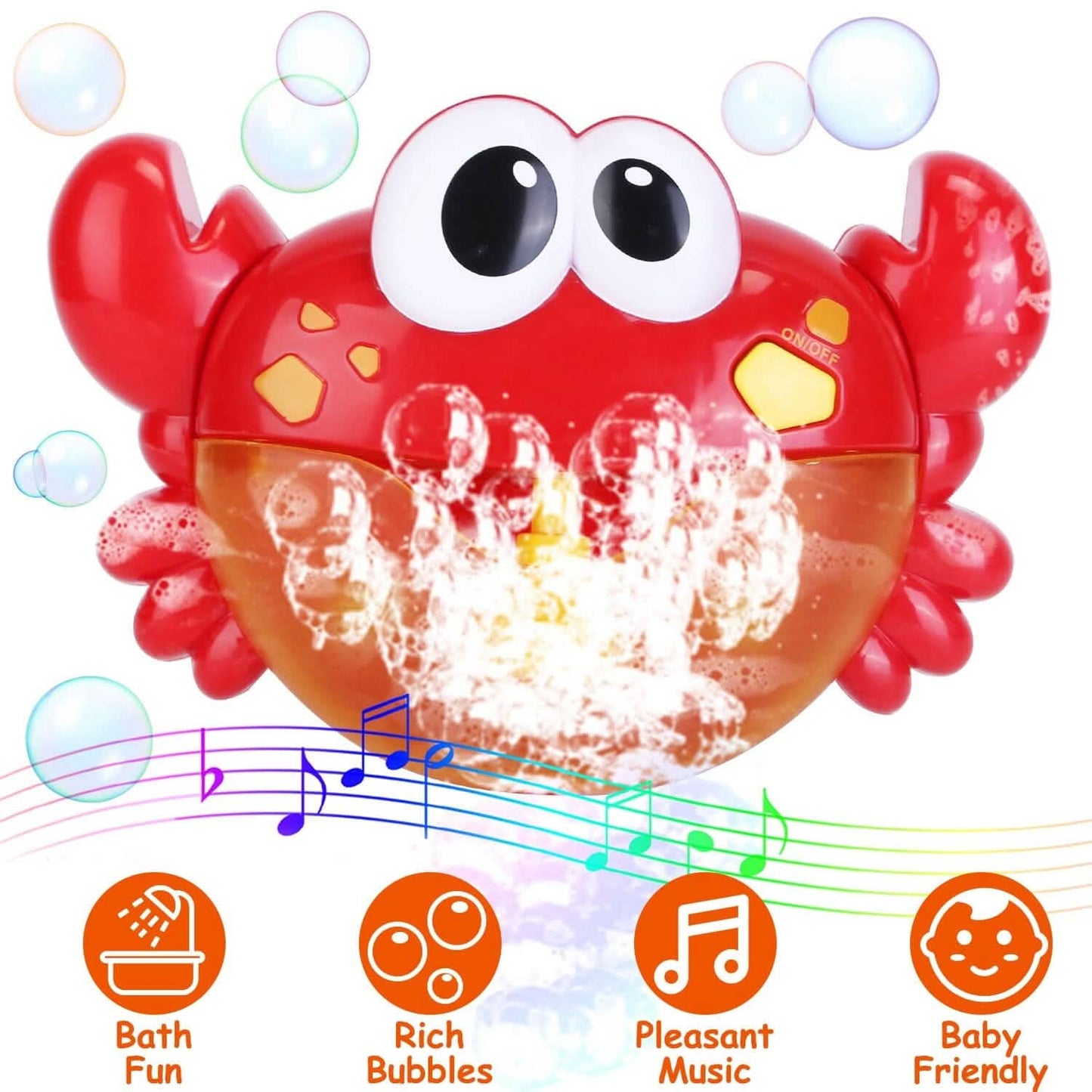 Musical Bubble Bath Maker for Bathtubs Toddler Bubble Machine DailySale