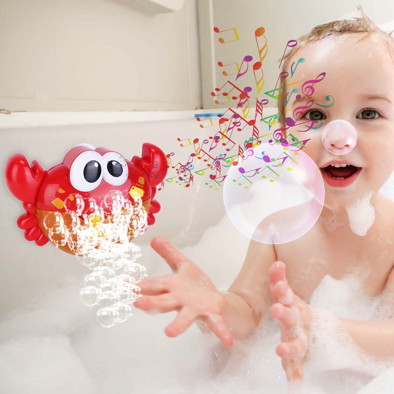 Musical Bubble Bath Maker for Bathtubs Toddler Bubble Machine DailySale