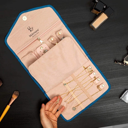 MyAmore' Jewelry Roll Travel Case DailySale
