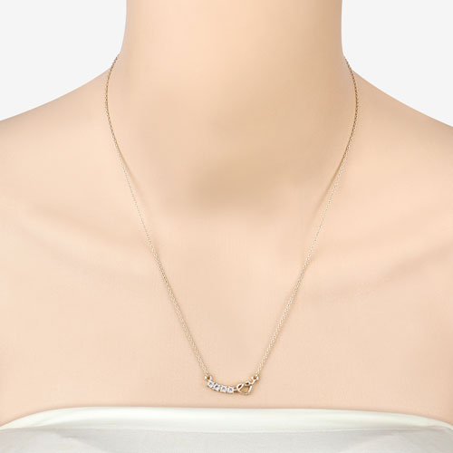 0.24 Carat Genuine Aquamarine .925 Sterling Silver Necklace Bids.com