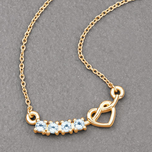 0.30 Carat Genuine Blue Topaz .925 Sterling Silver Necklace Bids.com