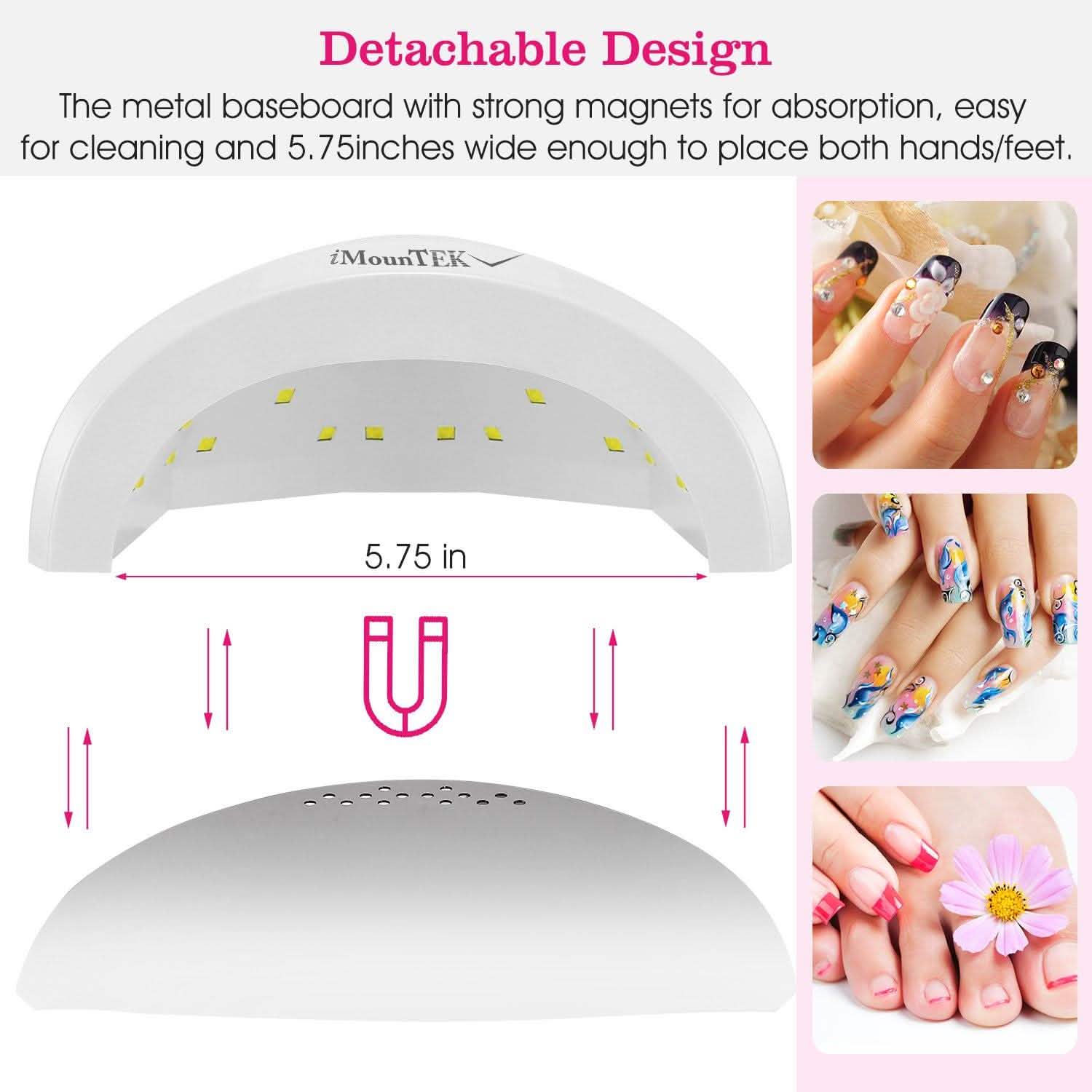 Nail Dryer 48W/24W UV LED Lamp DailySale