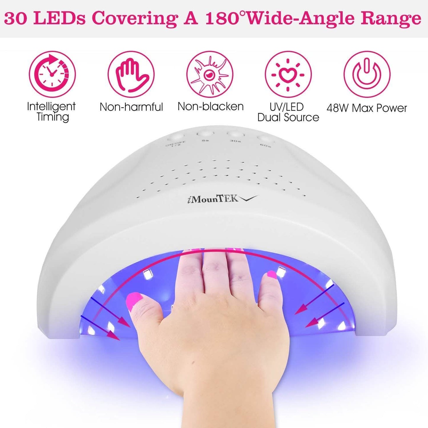 Nail Dryer 48W/24W UV LED Lamp DailySale