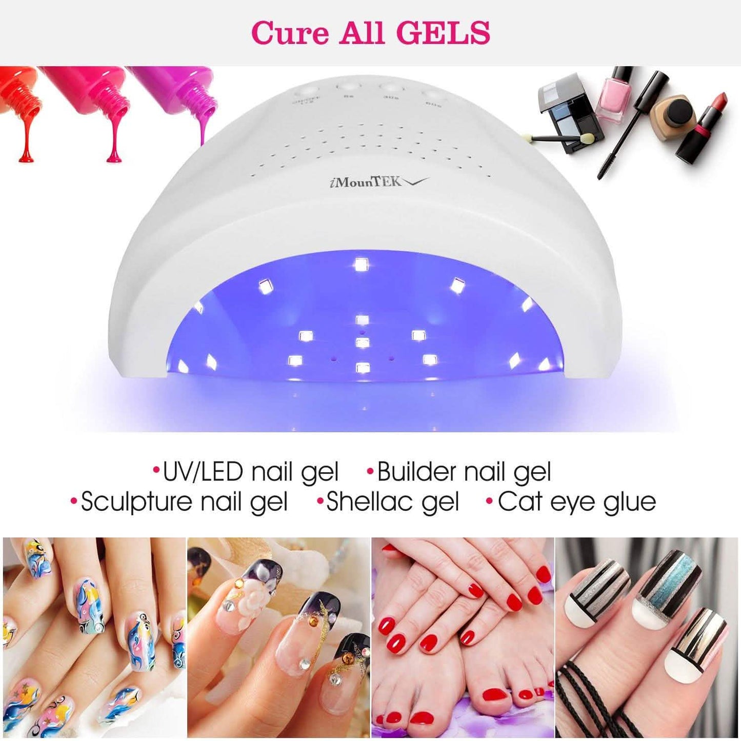 Nail Dryer 48W/24W UV LED Lamp DailySale
