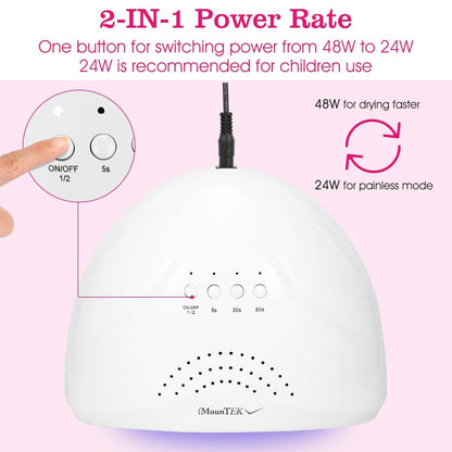 Nail Dryer 48W/24W UV LED Lamp DailySale