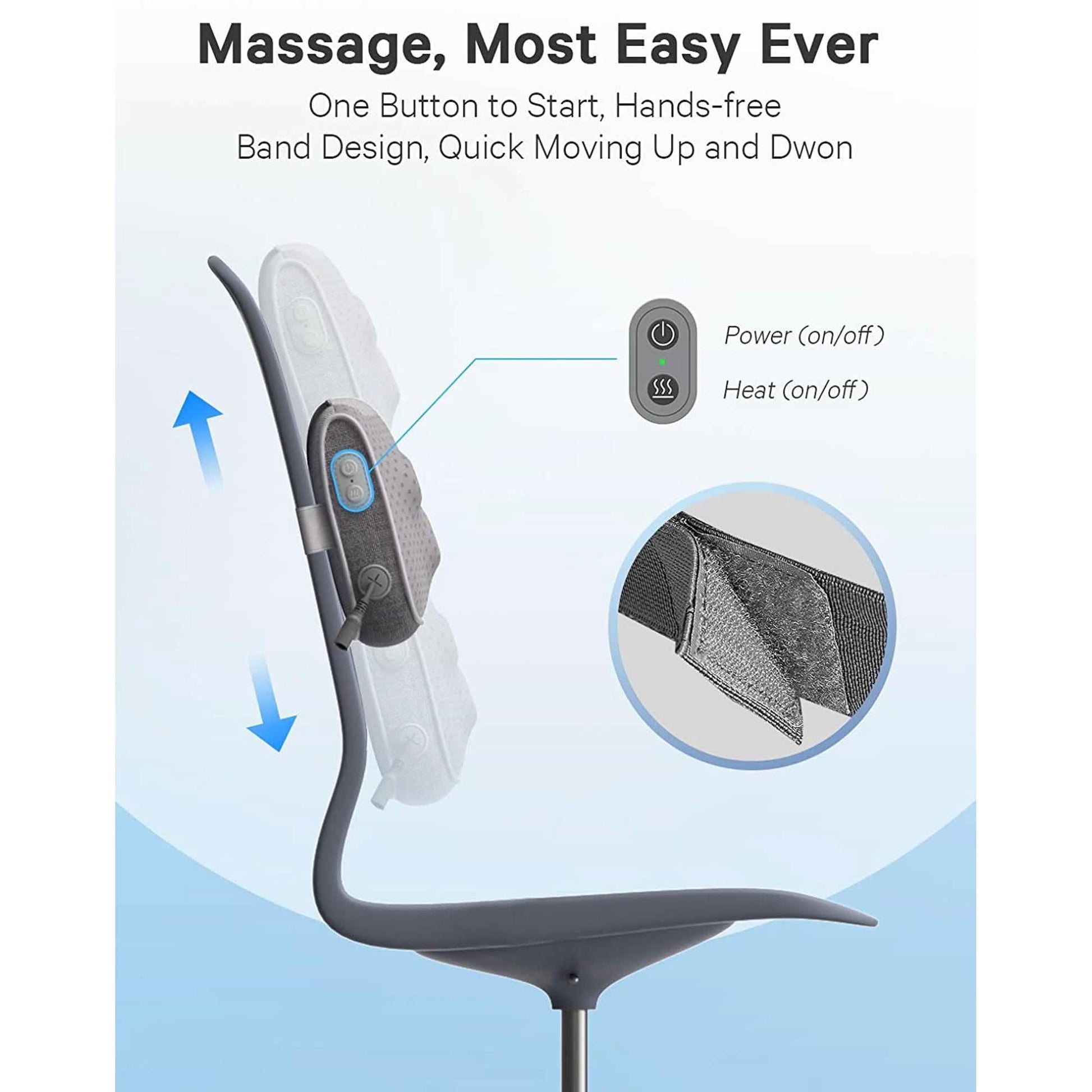 Naipo Electric Deep Kneading Back Neck Massager DailySale