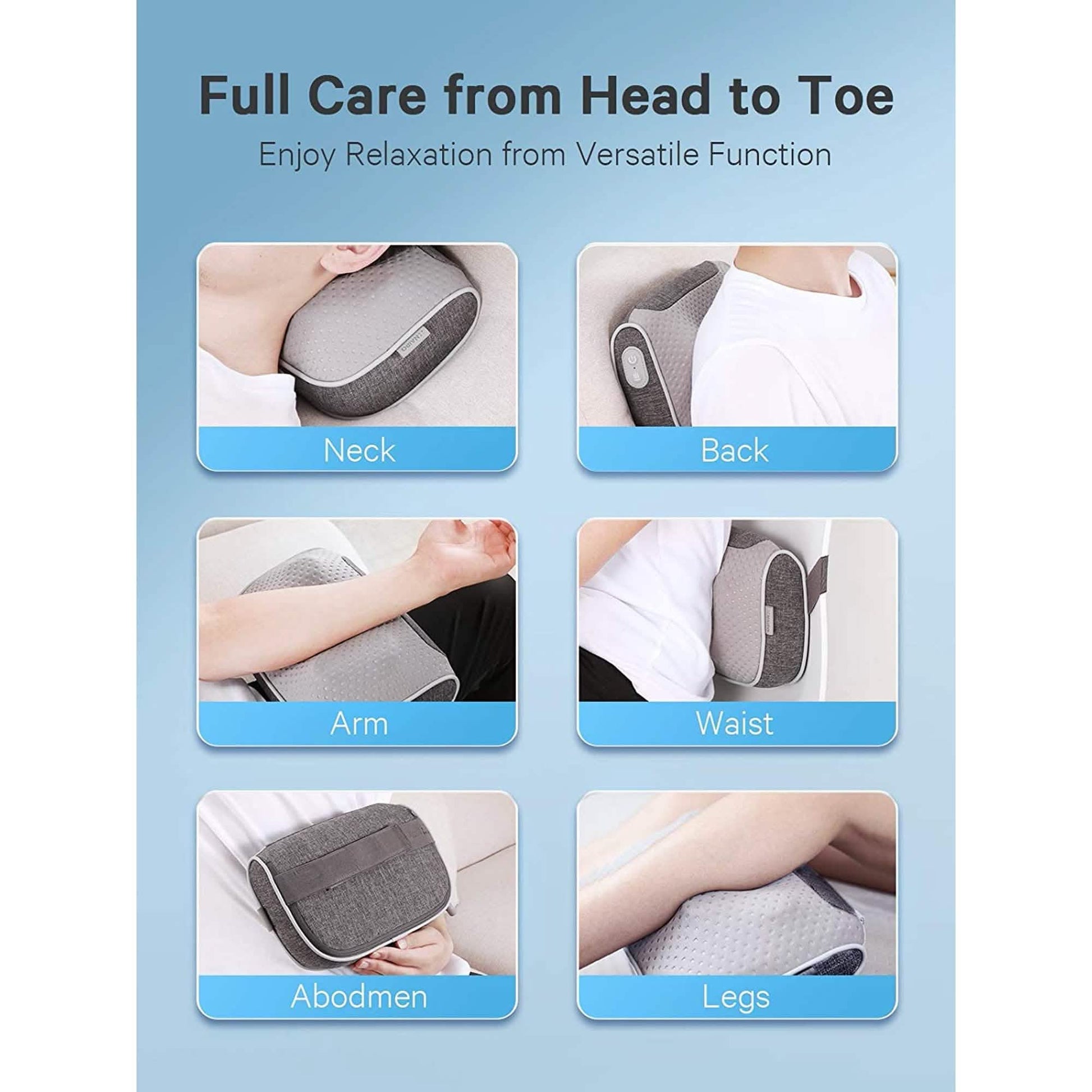Naipo Electric Deep Kneading Back Neck Massager DailySale