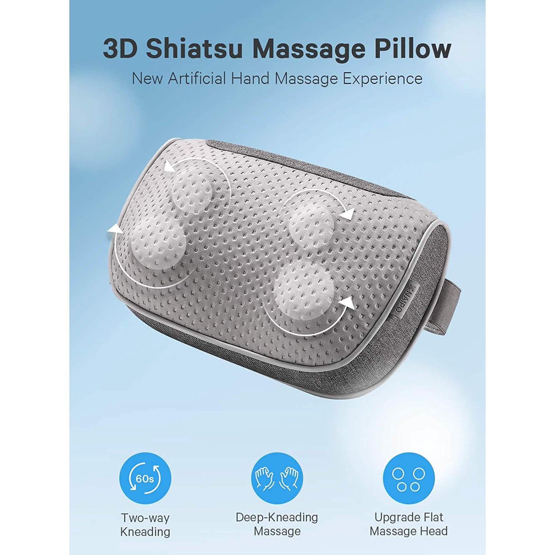 Naipo Electric Deep Kneading Back Neck Massager DailySale
