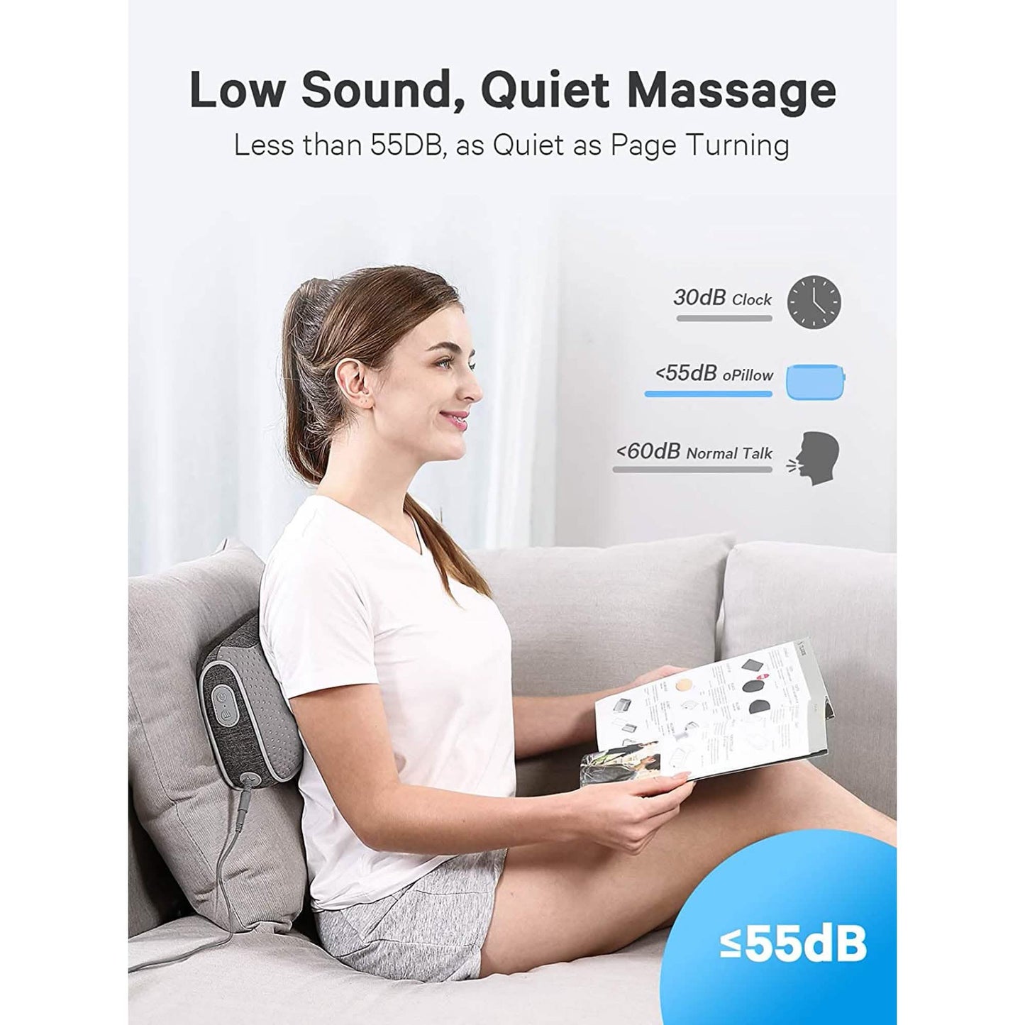 Naipo Electric Deep Kneading Back Neck Massager DailySale