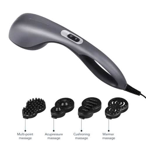 Naipo Handheld Massager with Heat & 4 Attachments DailySale