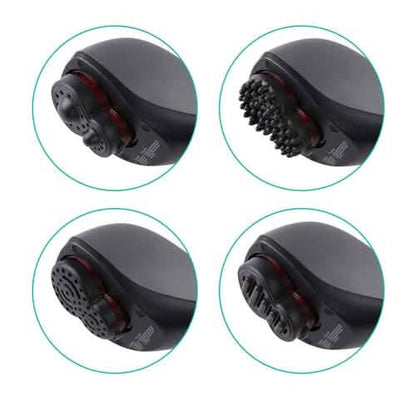 Naipo Handheld Massager with Heat & 4 Attachments DailySale