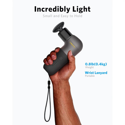 Naipo Mini Massage Gun Deep Tissue Muscle Massager with Ergonomic Handle DailySale